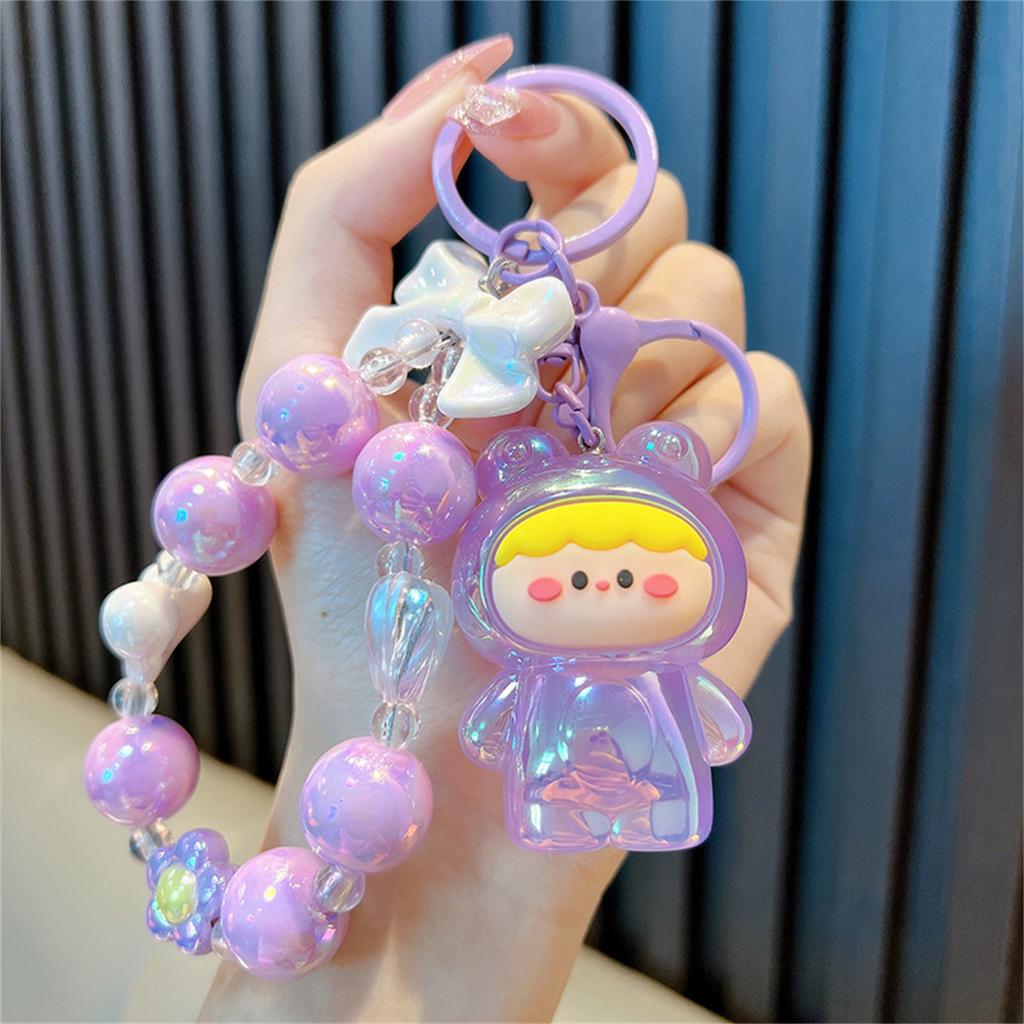 Металлический брелок Милая лягушка меняющая цвет Акриловый брелок Рождественский подарок для мужчин женщин мальчика девочки