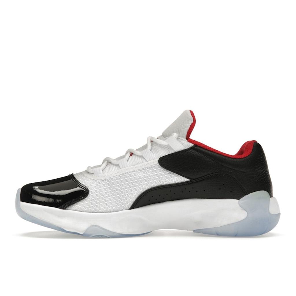 Air Jordan 11 CMFT Low White Black University Red Мужские кроссовки DO0613-160