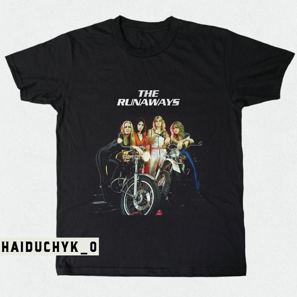 Joan- Jett The Runaways Unisex Black T-shirt S-5XL Unisex T-Shirt