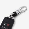 Car Metal/Leather Styling Keychain For Volvo XC40 XC90 V40 V90 V60 XC60 S80 S60 S90 C40 V70 XC70 Accessories