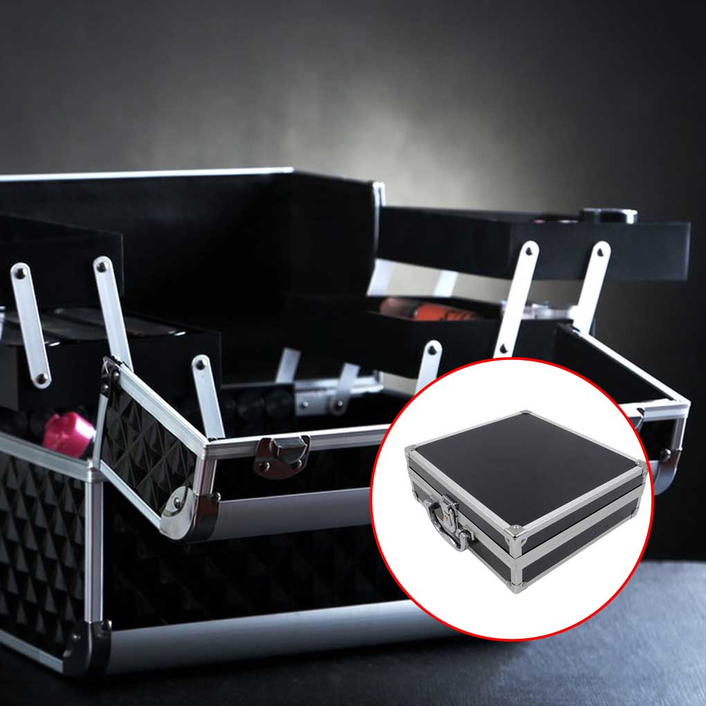 Чемодан из алюминиевого сплава ABS, практичный многофункциональный ящик для инструментов, органайзер для косметики, для хранения вещей во время путешествий на открытом воздухе