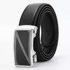 New Style Open Edge Microfiber Cowhide Men's Automatic Buckle Imitation Cowhide Belt Business Casual Men's Belt