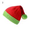 Pom Pom Ball Beanie Santa Caps Knitted Xmas Decor Winter New Year Decorations  for Women Men