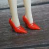 Fashion 1/6 Doll Sippers Shoes Plastic Shoes Clothes Accessories  Fit Foot Length 2cm Dolls