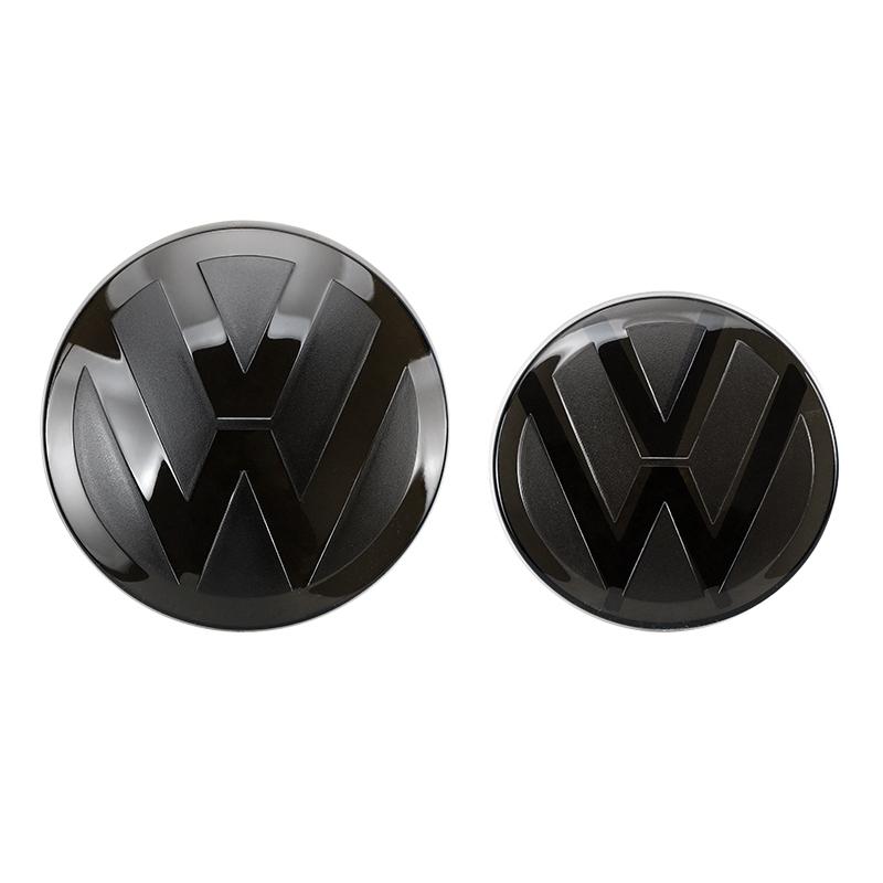 2026 Hot For VW VOLKSWAGEN Car Modification Logo Sticker Not Affect ACC Front Rear Emblem Badges Cover For VW Volkswagen Golf MK