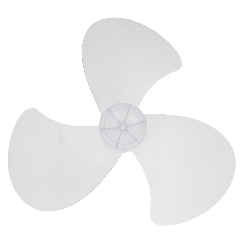 14-дюймовая 3-лепестковая пластиковая лопасть вентилятора для бытового электровентилятора, стоящая на пьедестале, настольная лопасть вентилятора с крышкой из гайки