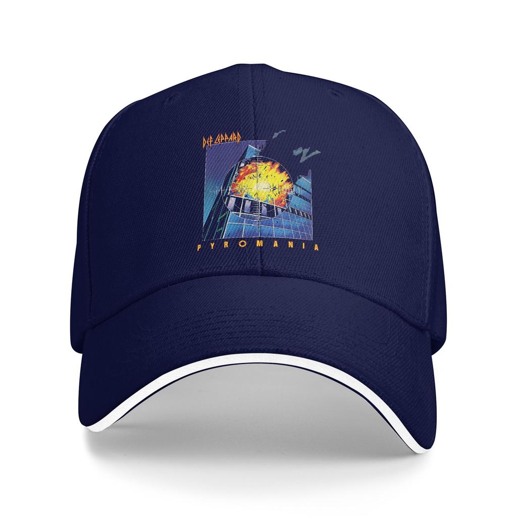 Summer Def Leppard Pyromania Baseball Cap  Outdoor Sports Casual Design Sun Trucker Hat Unisex Men Sunscreen Snapback Cap