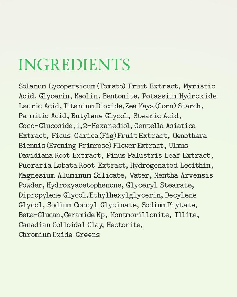 FULLY Green Tomato Clay Mask Cleansing, очищающая поры маска с экстрактом зеленого томата, отшелушивающее средство 4,05 жидких унций 120 мл