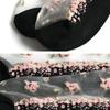 Summer Transparent Glass Silk Bow Boat Socks Thin Ankle Socks Socks Short Sock Crystal Sock