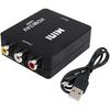 Конвертер преобразования HDMI в RCA [Преобразование HDMI в AV] Совместим с 1080P/720P, трехцветный тер...