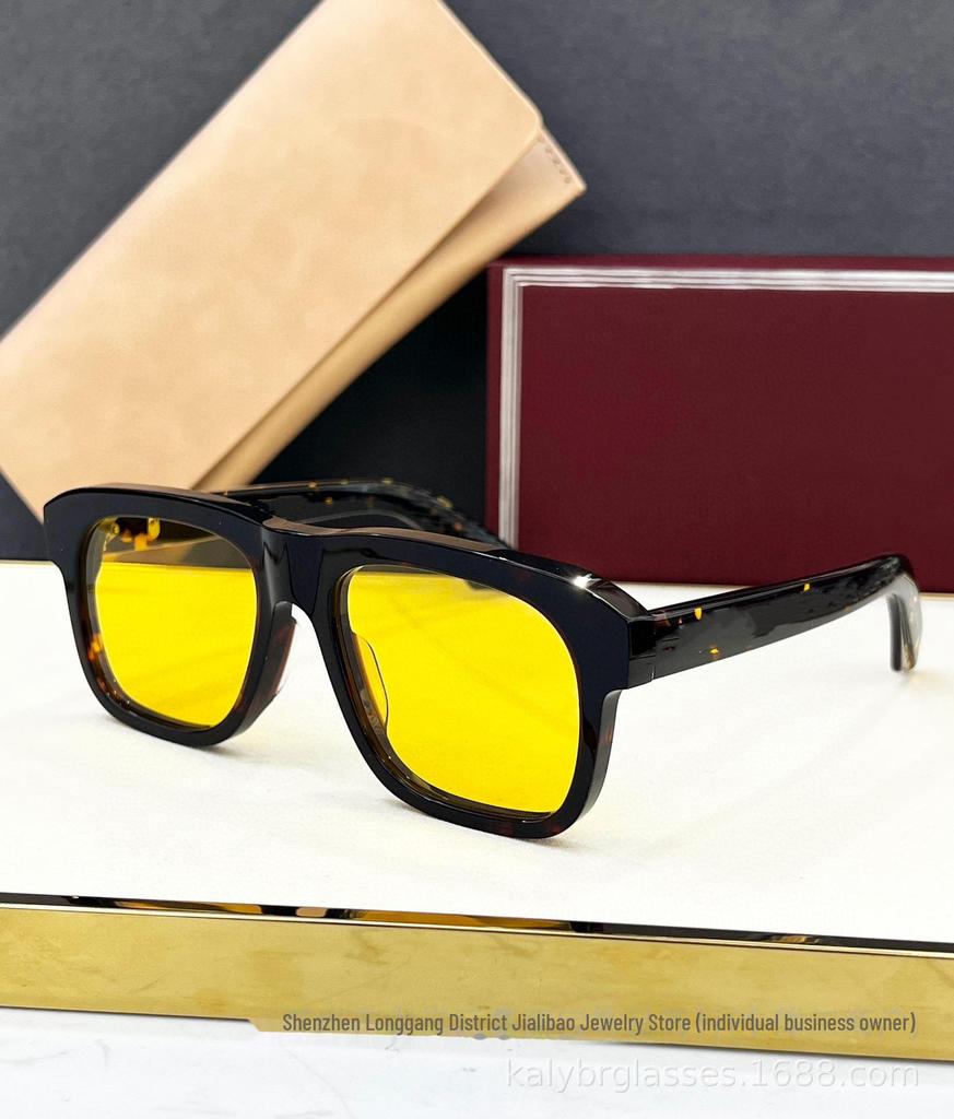 Солнцезащитные очки JACQ JMM Yves High-End в квадратной оправе в стиле ретро для мужчин и женщин