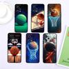 Спортивный баскетбол крутой Чехол для телефона Для Xiaomi Redmi Note 15 14 13 12 12S 11E 11 11S Pro Plus 4G 5G Черный Мягкий ТПУ