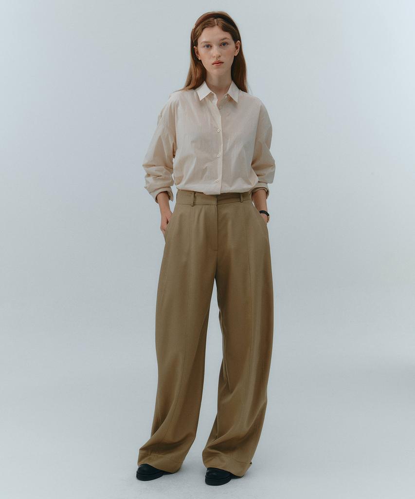 LOVEUSU Bijou Slacks (Beige)