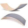Balance Board Wooden Wobble Rocker Board Activity Body Balancing Training Toy Lama Gray