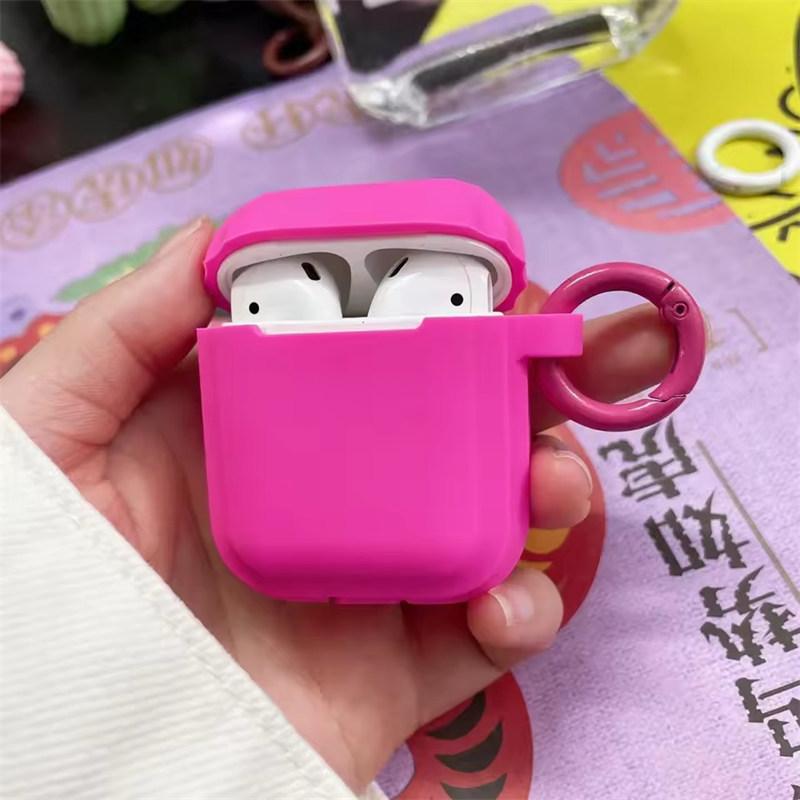 Простой мягкий жидкий силиконовый чехол для AirPods 4 3, беспроводных Bluetooth-наушников, защитная крышка для Apple airpods Pro3 2 1 Funda