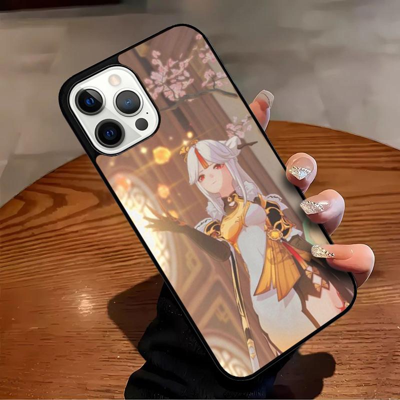Genshin Impact NingGuang Phone Case For iPhone 17 Air 16 15 14 13 12 11 Pro Max Max Plus Bumper Case Cover