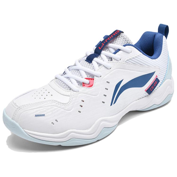 Кроссовки для бадминтона Li Ning Speed Series, легкие, удобные, амортизирующие, прочные, с низким верхом, унисекс, белые, синие, AYTU023-6
