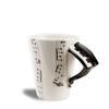 Ceramic Piano Handle Mug