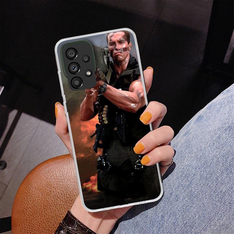Arnold Schwarzenegger Terminator Phone Case For Samsung Galaxy A17 A16 A15 A14 A13 A57 A56 A55 A54 A53 A37 A36 A35 A34 A33 A26 A