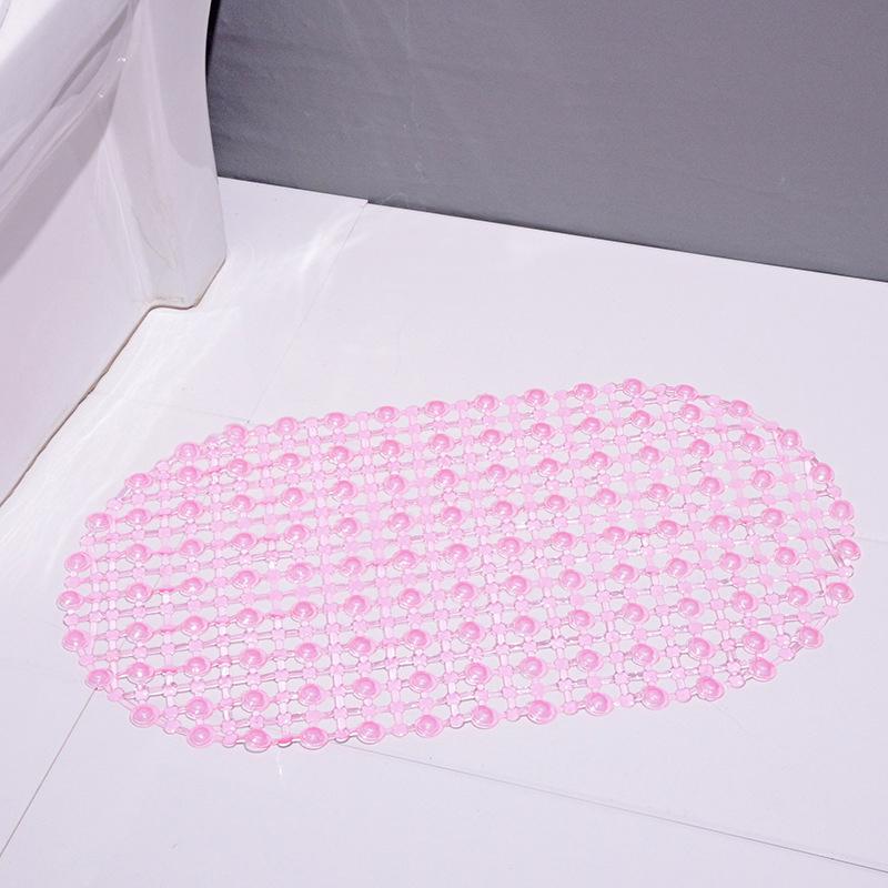 Household Non-Slip Mat Pvc Bathroom Mat With Massage Suction Cup Carpet Supplies