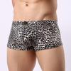 Мужские боксеры с заниженной талией и леопардовым принтом — сексуальная и удобная летняя мода B201