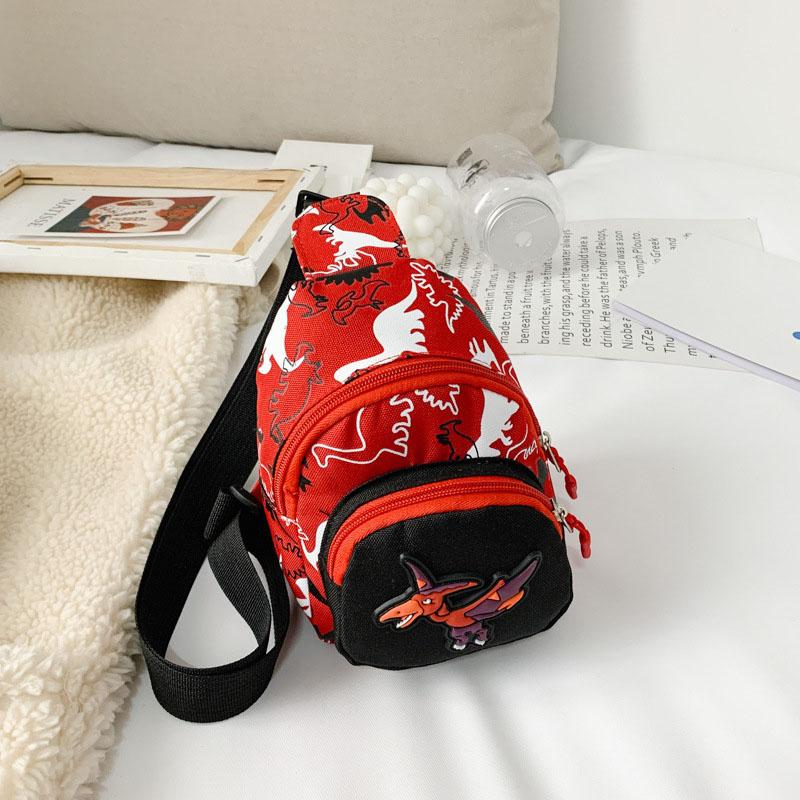 Милые детские сумки через плечо с динозаврами, детская сумка с рисунком из мультфильмов, модная дорожная сумка для мальчиков и девочек, рюкзак для школ с животными