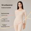 GUJIN Women's 100% Cotton Thin Thermal Underwear Set