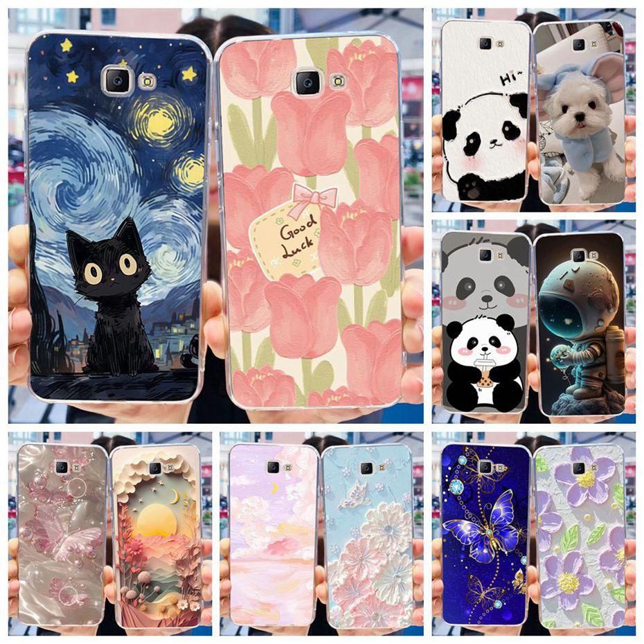 Lovely Painted Case For Samsung Galaxy J7 Prime On7 (2016) G610F G610Y Soft Silicone TPU Cover For Samsung J7Prime 2 Phone Cases