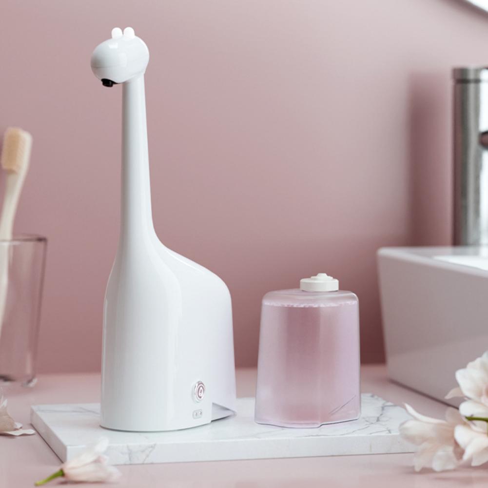Automatic Soap Dispenser with Light Soap Dispenser Touchless Soap Dispenser with Indicators Giraffe Design for Handwashing