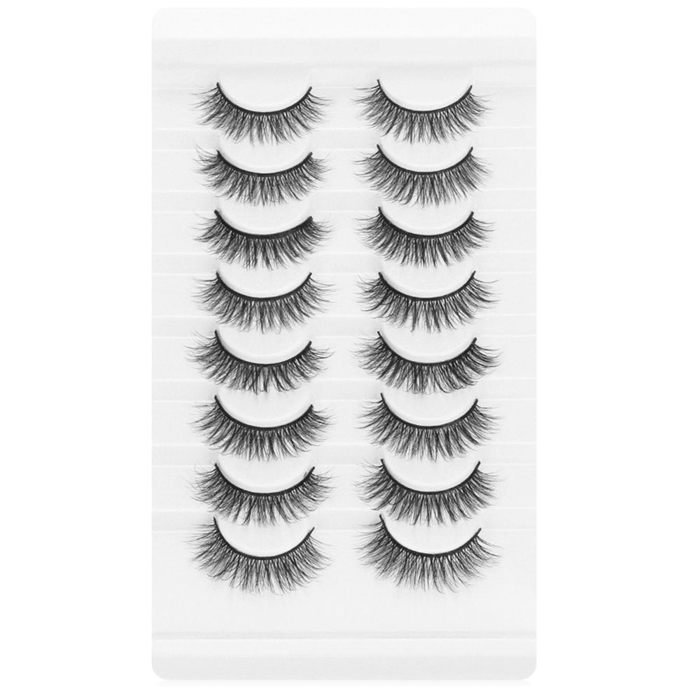 Effect Long Natural Eye Makeup Tools False Eyelashes Full Volume Thick 3D Mink Eye Lash Extension