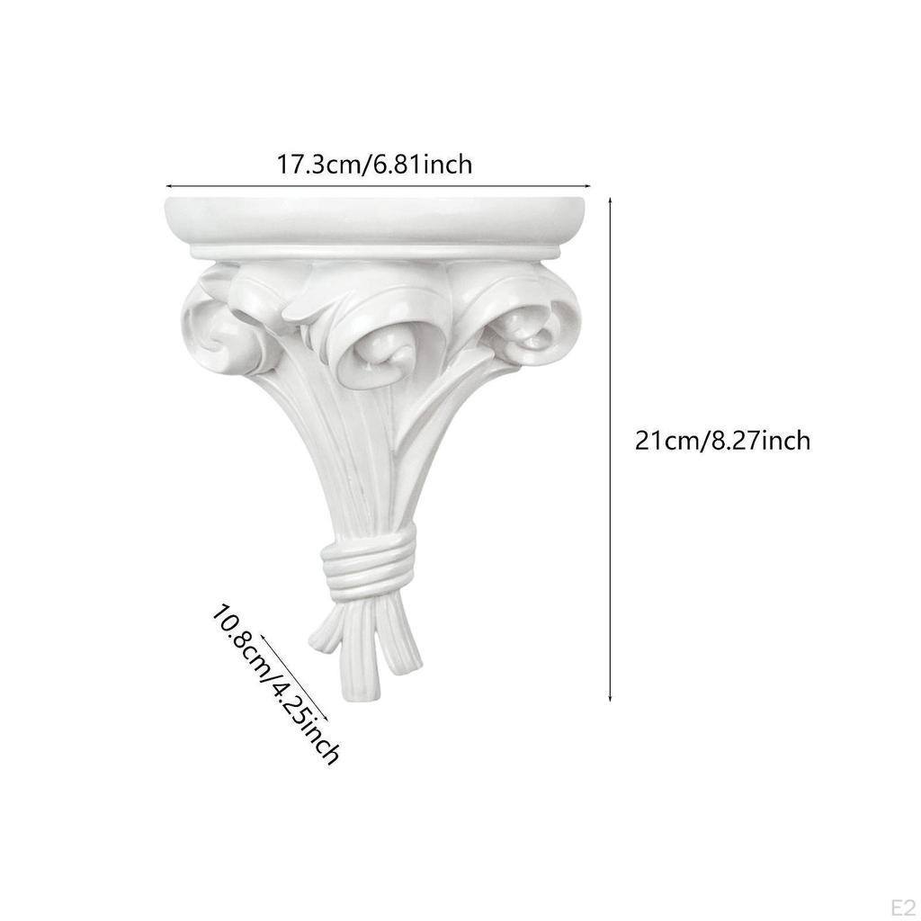 Wall Hanging Shelf Decoration 3D Decorative Background Versatile Living Room Easy Installation