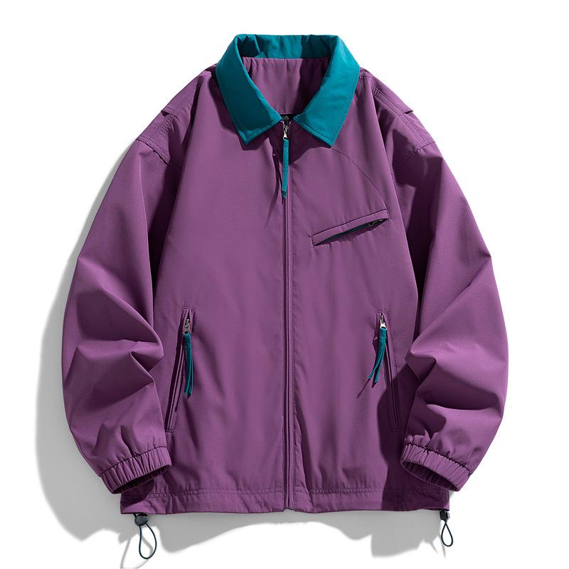 Jianheng Stand-up Collar Jacket Jacket Men's Spring and Autumn Business High-end Casual Top Trendy Brand High-end Jacket