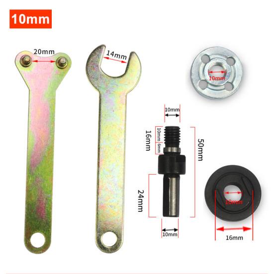 5Pcs 6mm/10mm Electric Drill Variable Angle Grinder Connecting Rod Converter Set