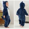 Baby Clothing Shark Dinosaur Onesies Animal Hooded Winter Baby Pajamas Kids Sleepwear Baby Pyjamas