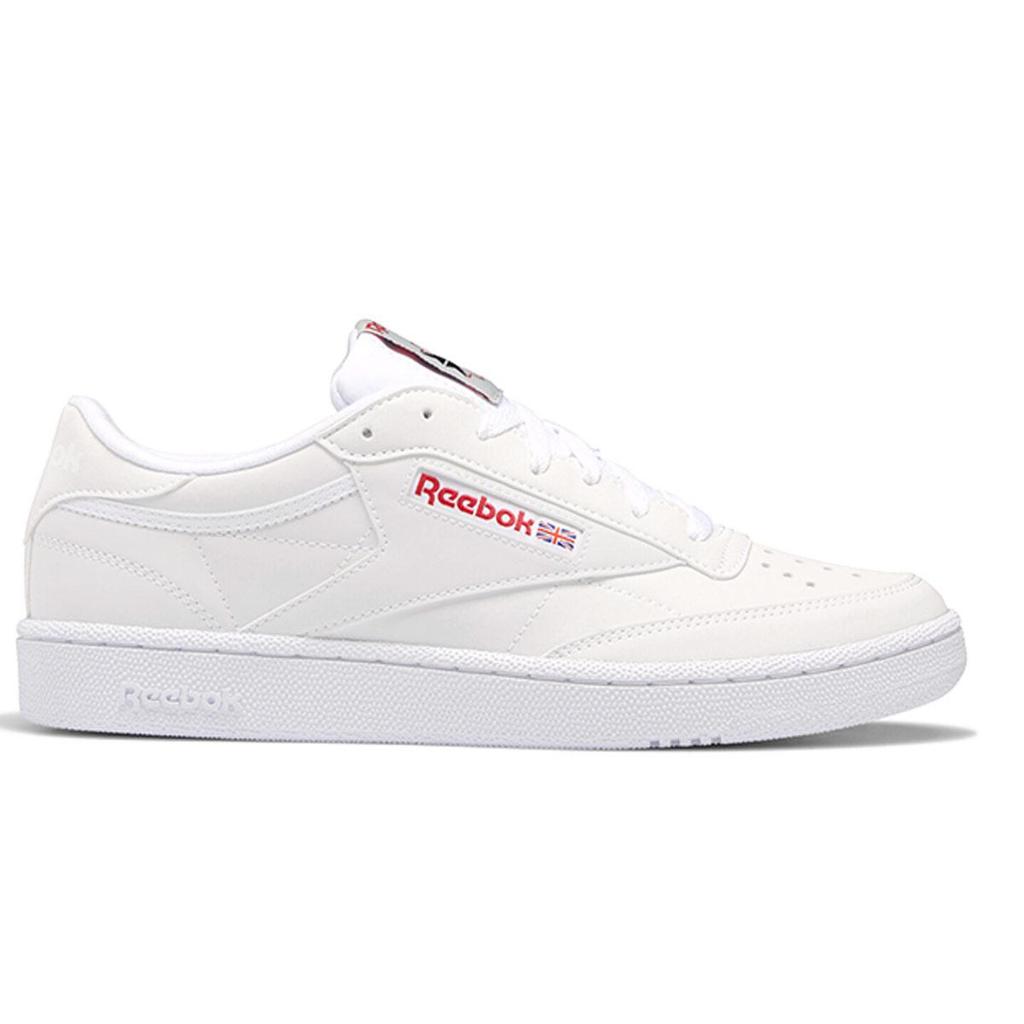 Reebok Классические белые кеды для скейтбординга Club 85 'Белый Красный' DV7240