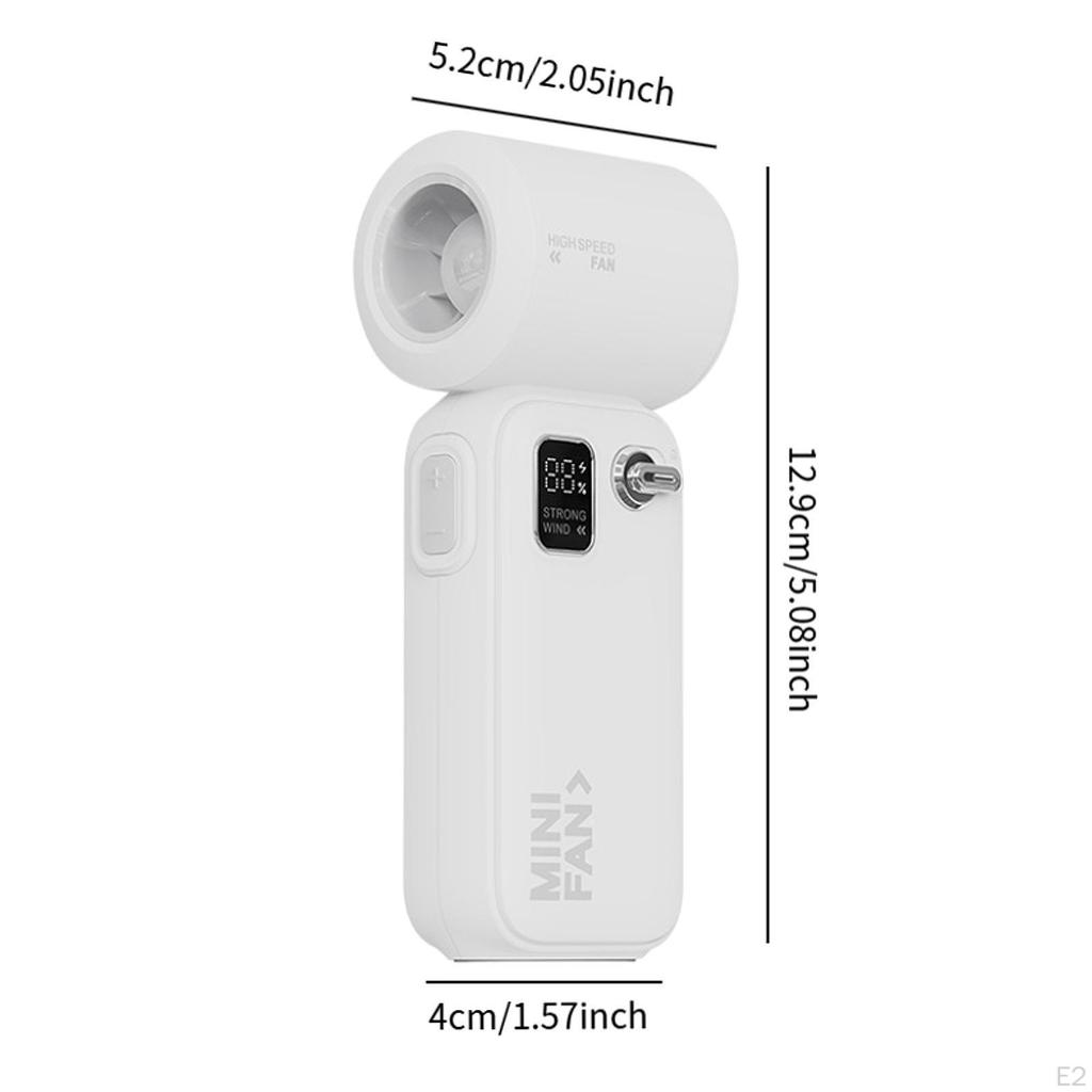 Турбо вентилятор, ручной, портативный, регулируемая скорость, перезаряжаемый, мини карманный для женщин, мужчин, девочек