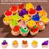 2pcs Cute 1/12 Dollhouse Rattan Frame Hand-woven Dolls Miniature Decoration