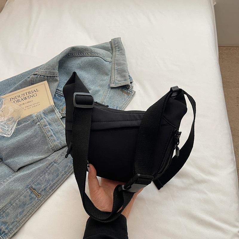 Повседневная сумка-пельмень женская новая легкая сумка-мессенджер для улицы, спортивная наплечная сумка, универсальная сумка для поездок, сумка для мобильного телефона