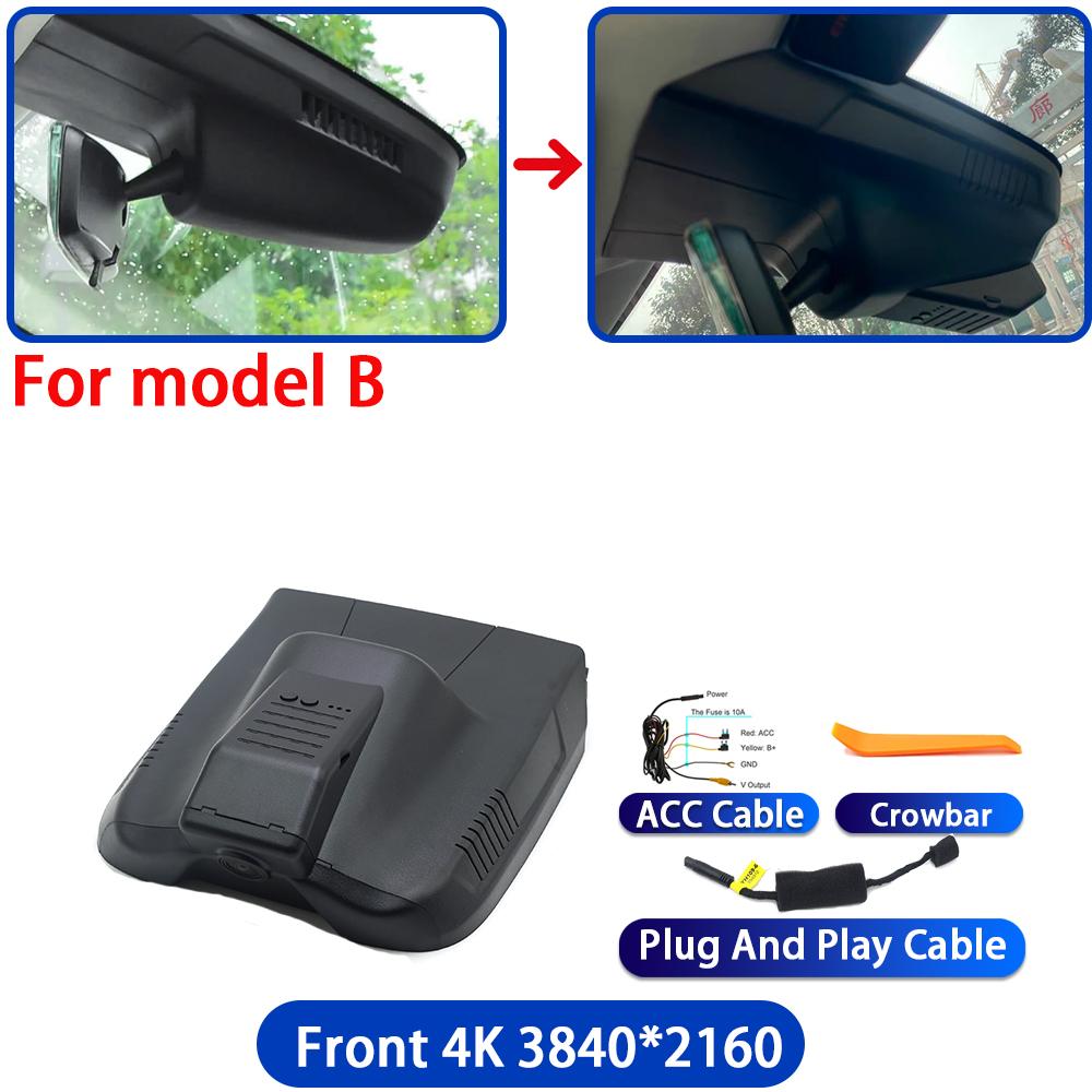 Для Geely Okavango Haoyue L Proton X90 Livan 9 Видеорегистратор Камера DVR 4K UHD 2160P Wifl Plug And Play Видеорегистратор ночное видение