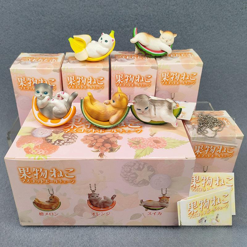 4 см Набор Фигурок-Сюрпризов Серии Mofu Cat, Кукла с Повязкой на Голове Животного, Милая ПВХ Модель, Настольное Украшение, Поделка, Подарок, Игрушка