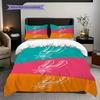 San Antonio Spurs Vibrant Basketball Legacy Bedding(1 * duvet cover + 2 * pillowcase, without core)Soft and comfortable Bedding set