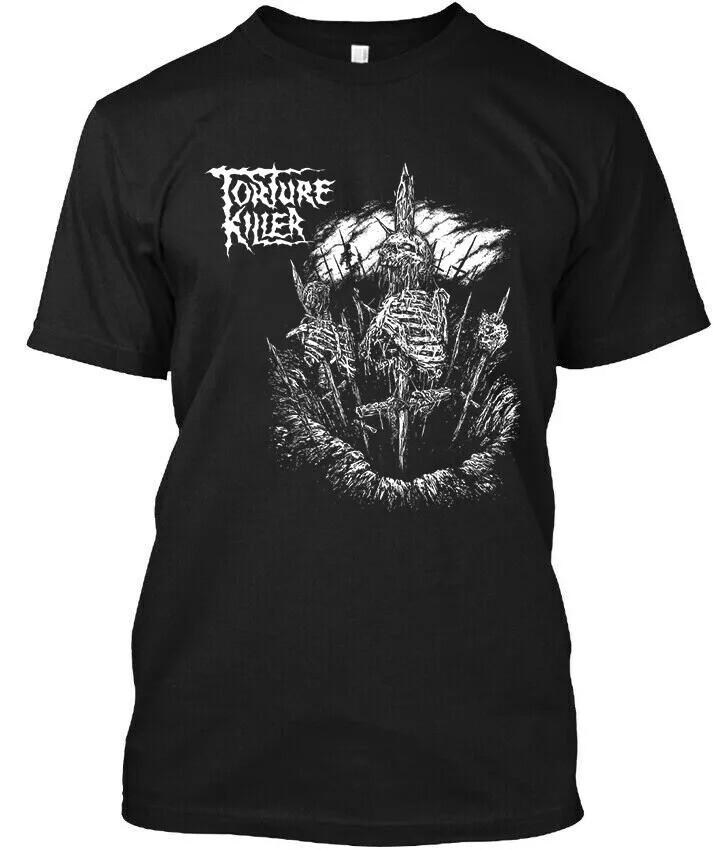 Новая ПОПУЛЯРНАЯ Футболка с логотипом Torture Killer Phobia Finnish Music Graphic Art S-4XL Унисекс