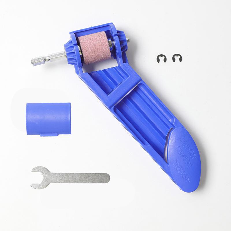 Портативный синий пистолетный инструмент для заточки спиральных сверл