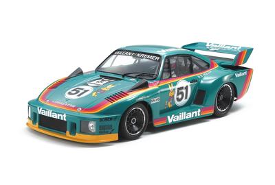 Серия Tamiya Grand Prix Collection 71 Porsche 935 Vaillant Пластиковая модель 20071 1/20 №