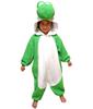 SAZAC Character Fleece Kigurumi Super Mario Yoshi for Children 110cm