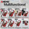 New Multifunction Mini Multimeter ANENG M128 6000 Count AC/DC Voltage Current Resistance Capacitor NCV Voltage Induction Tester Tool Electrical Tools