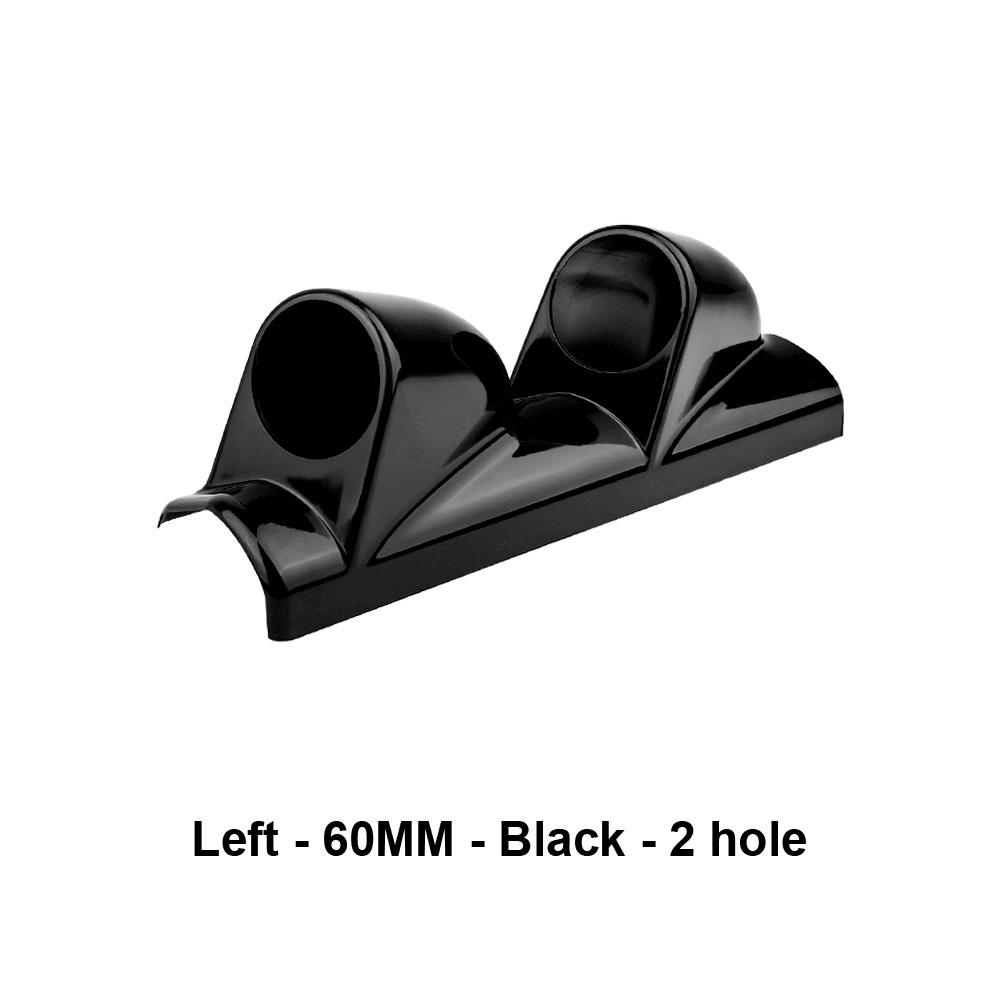 52/60mm Car Gauge Pod Holder Universal Most Car Black Single Double Trible Car Auto Modified Driver Left Hand Gauge Holder Pod