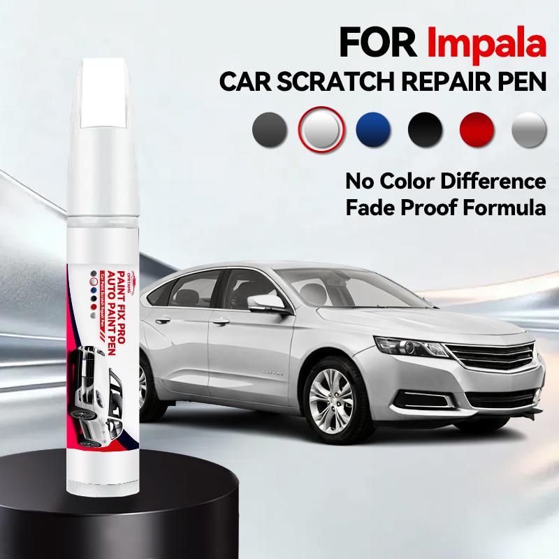 Vehicle for Exclusive Use For Chevrolet Impala 1996-2025 Paint Repair Pen Touch Up Scratch Remover DIY Auto Accessories Black Wh