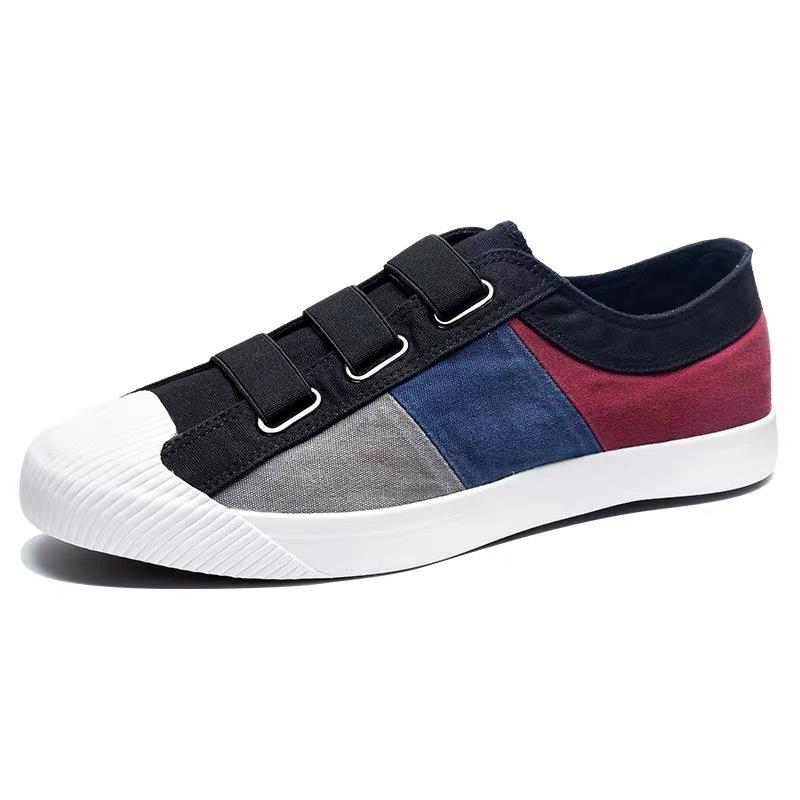 Модные мужские парусиновые кроссовки, дышащие повседневные туфли с пряжкой, весенние мужские дизайнерские туфли-лоферы 998