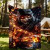 1 шт. Плед Mortal Kombat для улицы, легкий фланелевый, мягкий и теплый, для всех сезонов, для улицы, кемпинга, гостиной, офиса, L1106008